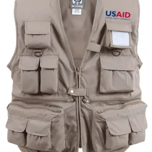 USAID Quechua - Uncle Milty's Khaki Travel Vest Min 12 pcs