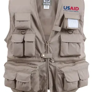USAID Aymara - Uncle Milty's Khaki Travel Vest Min 12 pcs