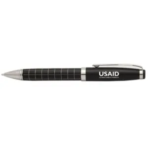 USAID Aymara - Onyx Grid Metal Pens