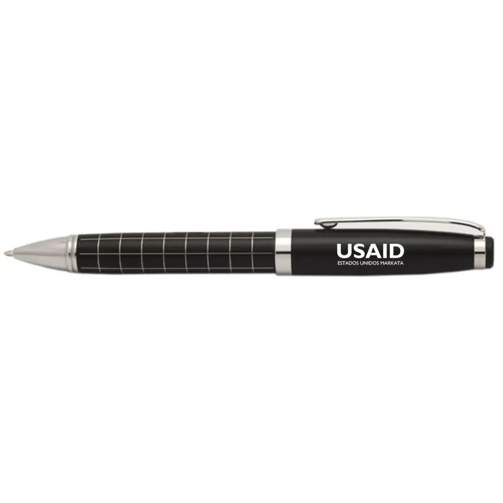 USAID Aymara - Onyx Grid Metal Pens
