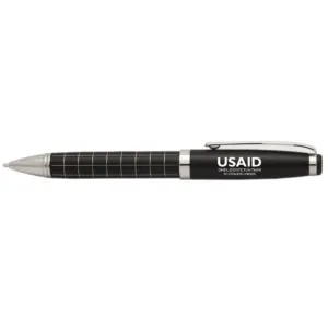 USAID Mam - Onyx Grid Metal Pens