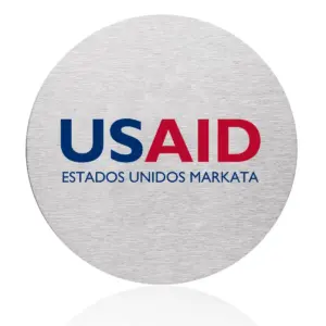 USAID Aymara - Osaka Stainless Steel Round Coasters
