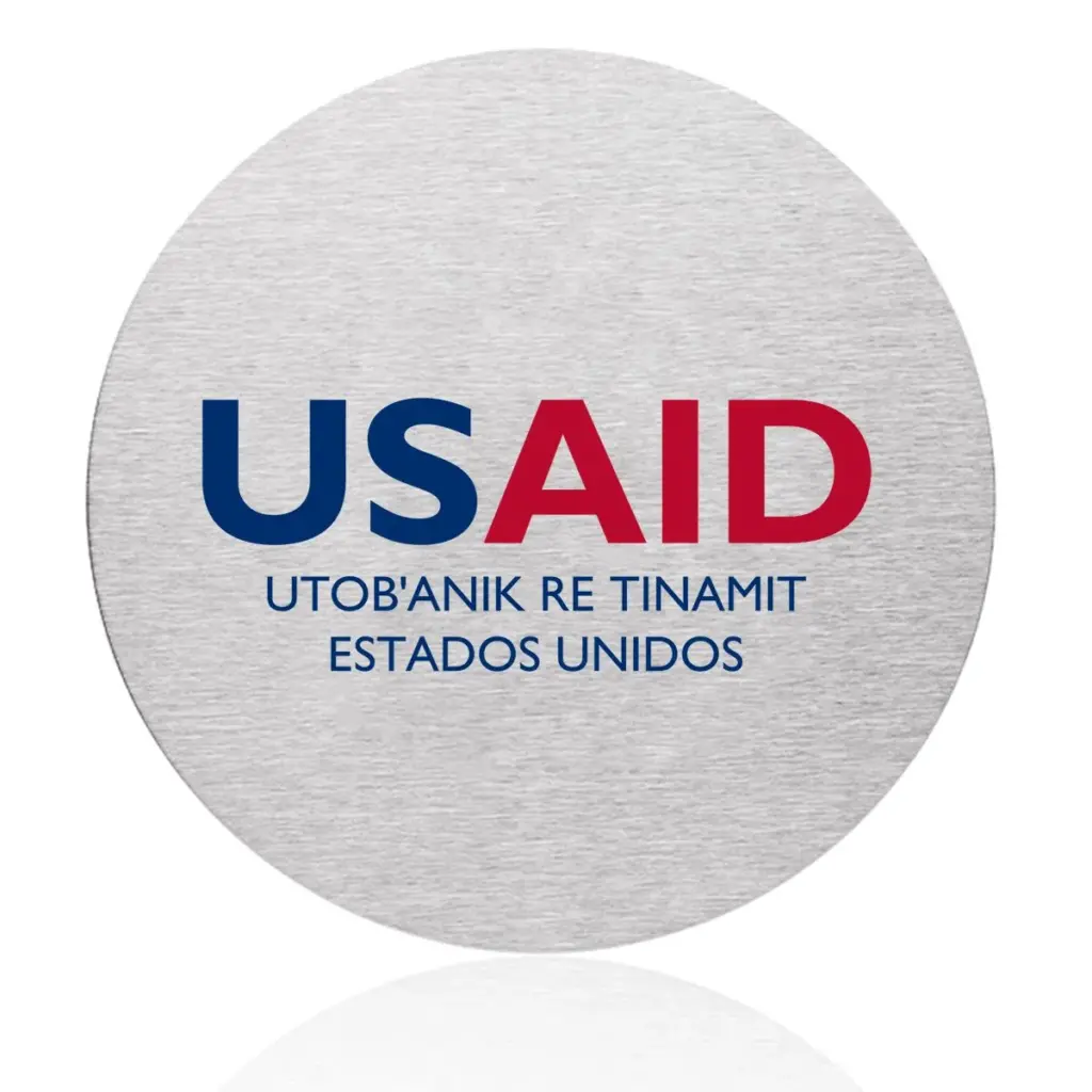 USAID Kiche - Osaka Stainless Steel Round Coasters