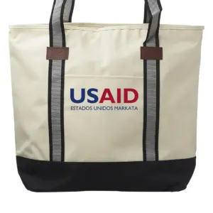 USAID Aymara - Large Sea Coast Polyester Tote Bags