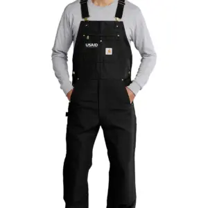 USAID Brazilian Portuguese - Carhartt Duck Unlined Bib Overalls