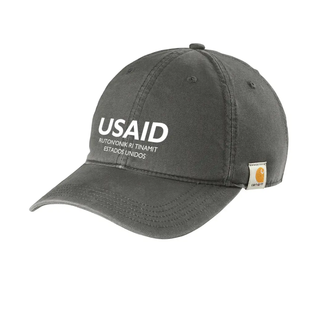 USAID Kaqchikel - Embroidered Carhartt Cotton Canvas Cap (Min 12 pcs)