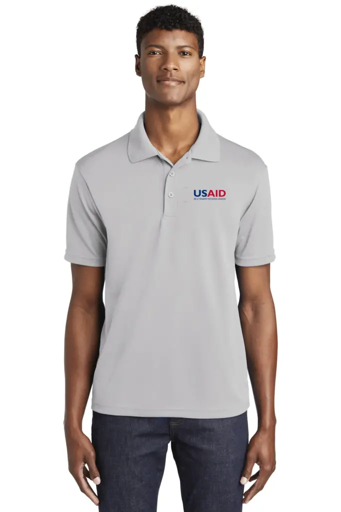 USAID Qeqchi - Sport-Tek PosiCharge RacerMesh Polo Shirt