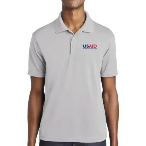 USAID Brazilian Portuguese - Sport-Tek PosiCharge RacerMesh Polo Shirt