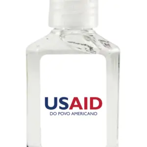 USAID Portuguese Continental - Antibacterial Hand Sanitizer Gel on White Label