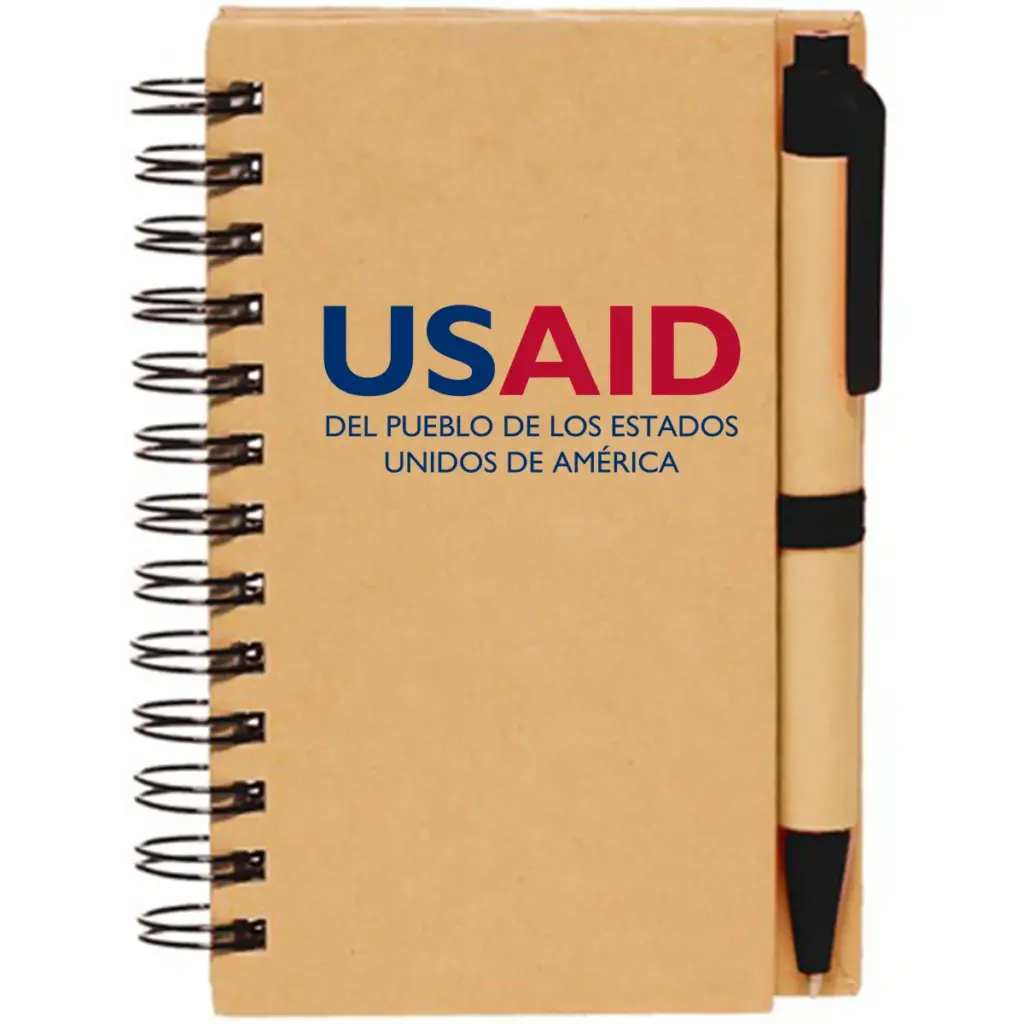 USAID Spanish - 2.75" x 4.75" Mini Spiral Notebooks