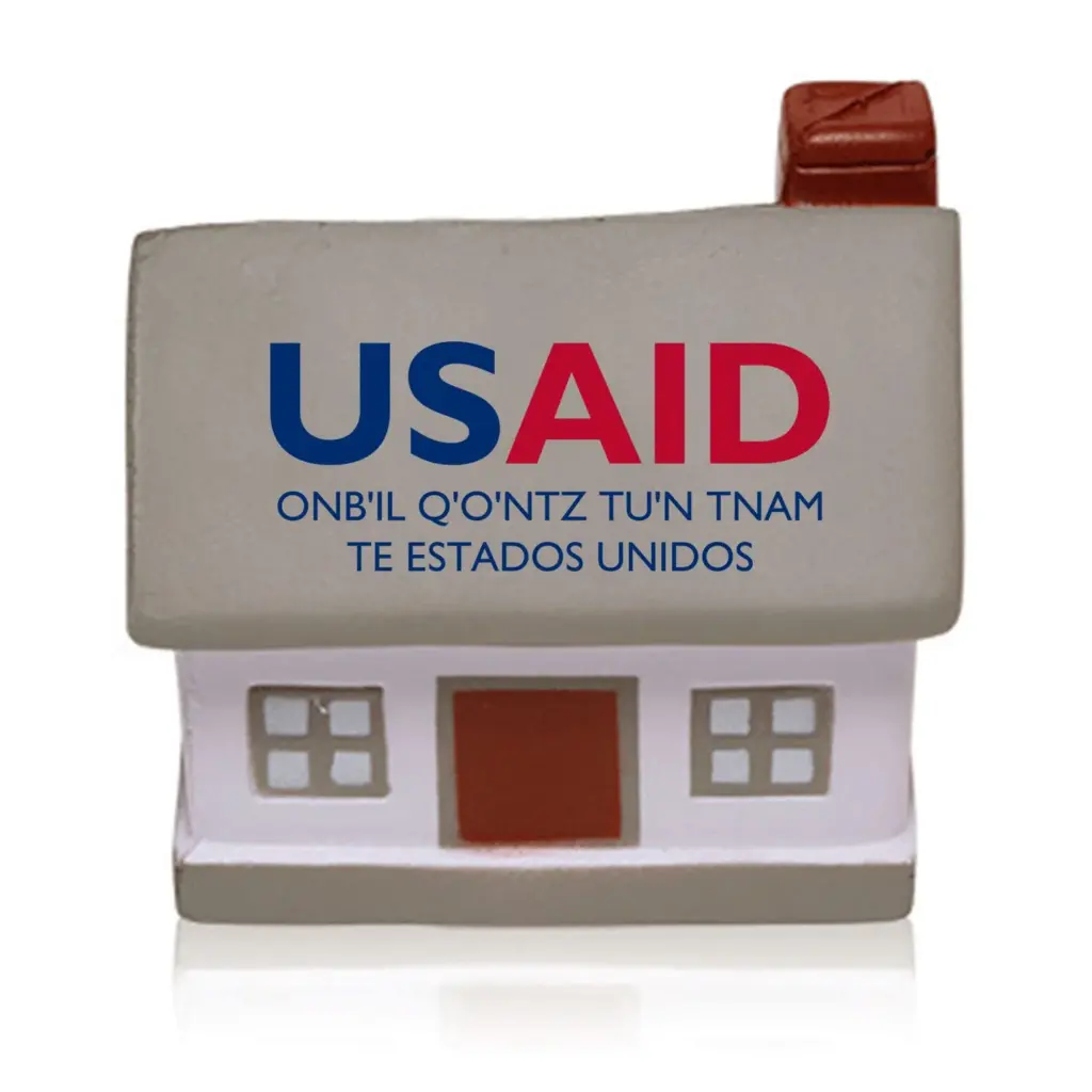 USAID Mam - House Shape Stress Ball