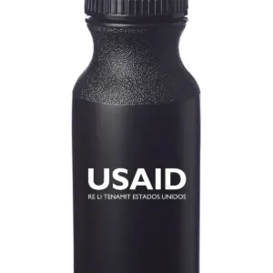 USAID Qeqchi - 20 Oz. Custom Plastic Water Bottles