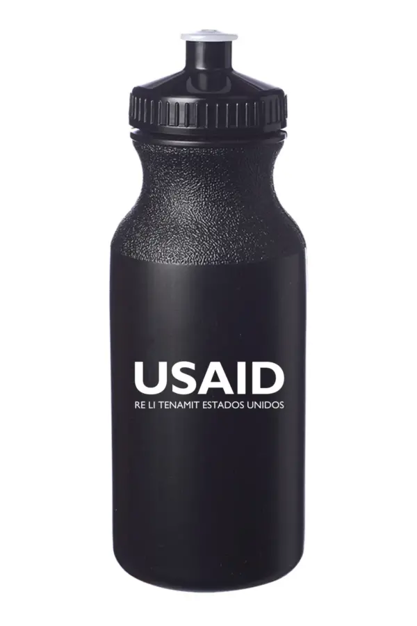 USAID Qeqchi - 20 Oz. Custom Plastic Water Bottles