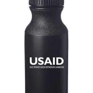 USAID Brazilian Portuguese - 20 Oz. Custom Plastic Water Bottles