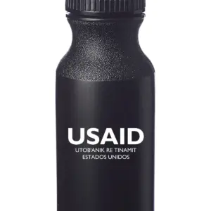 USAID Kiche - 20 Oz. Custom Plastic Water Bottles