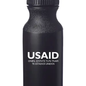 USAID Mam - 20 Oz. Custom Plastic Water Bottles