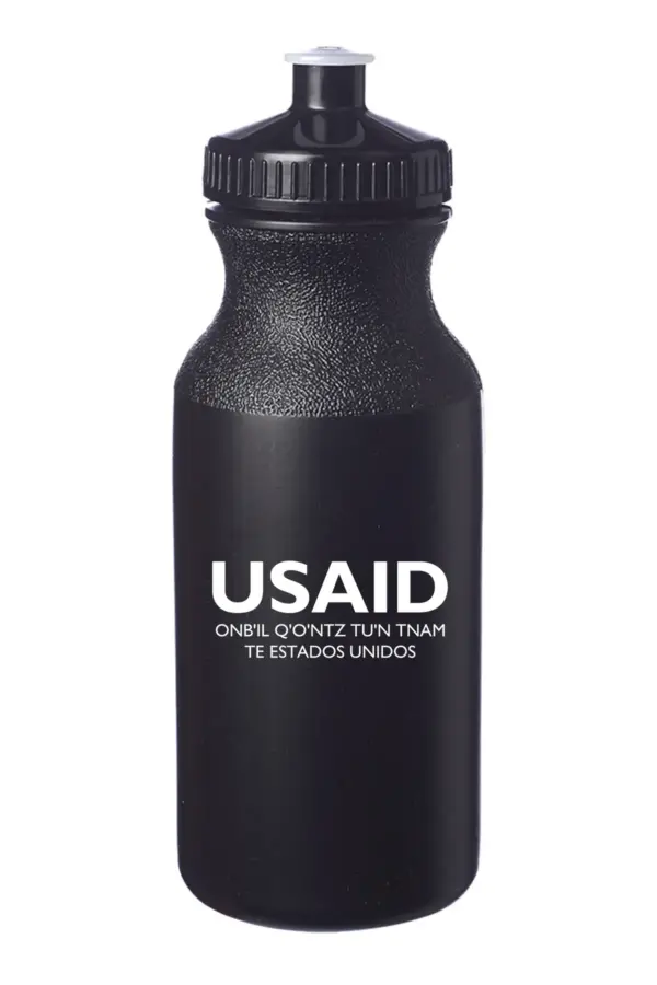USAID Mam - 20 Oz. Custom Plastic Water Bottles