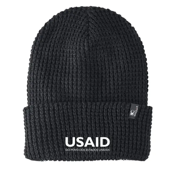 USAID Portuguese - Embroidered SPYDER Adult Vertex Knit Beanie