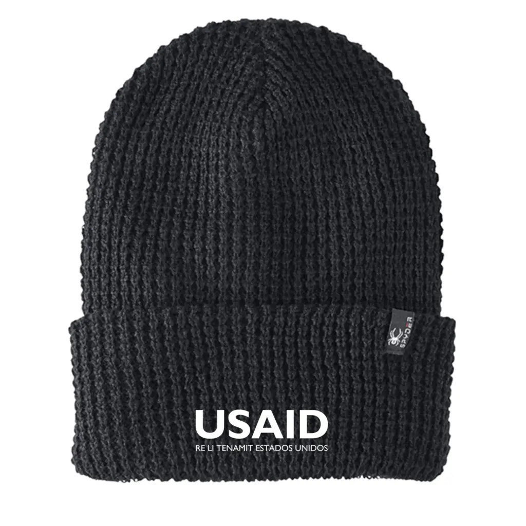 USAID Qeqchi - Embroidered SPYDER Adult Vertex Knit Beanie