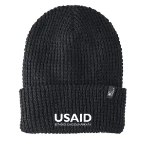 USAID Aymara - Embroidered SPYDER Adult Vertex Knit Beanie