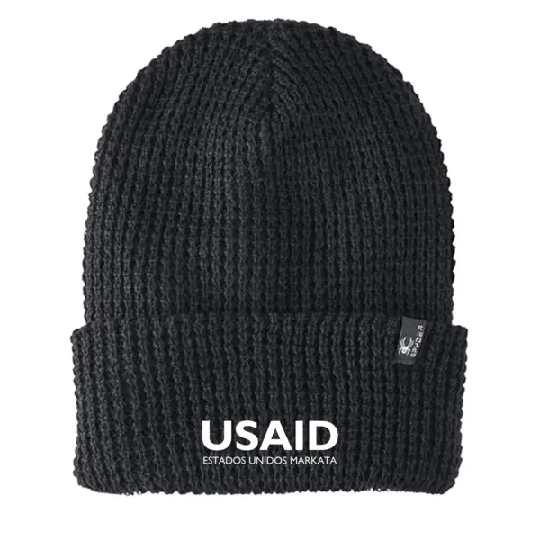 USAID Aymara - Embroidered SPYDER Adult Vertex Knit Beanie