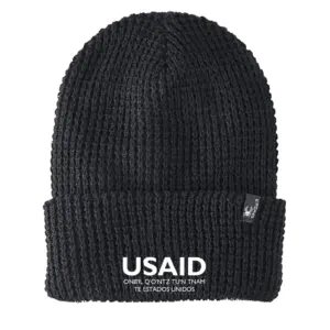 USAID Mam - Embroidered SPYDER Adult Vertex Knit Beanie