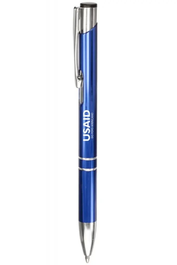 USAID Portuguese Continental - Ballpoint Aluminum Pen