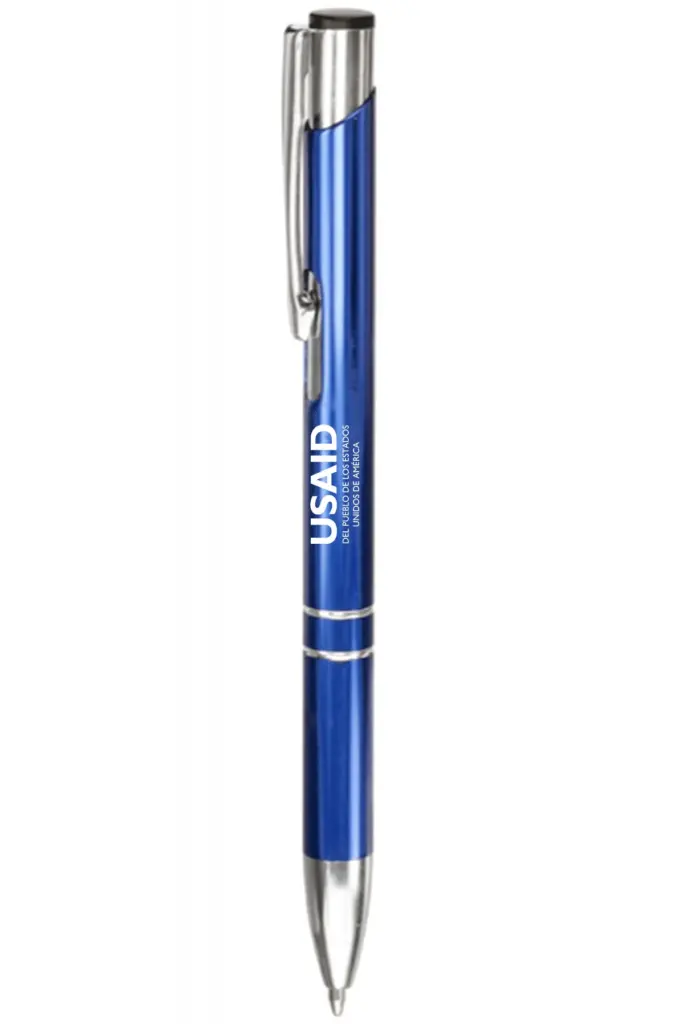USAID Spanish - Ballpoint Aluminum Pen