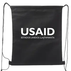 USAID Quechua - Non-Woven Drawstring Backpacks (14.5"x17.5")