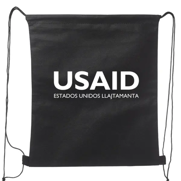 USAID Quechua - Non-Woven Drawstring Backpacks (14.5"x17.5")