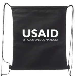 USAID Aymara - Non-Woven Drawstring Backpacks (14.5"x17.5")