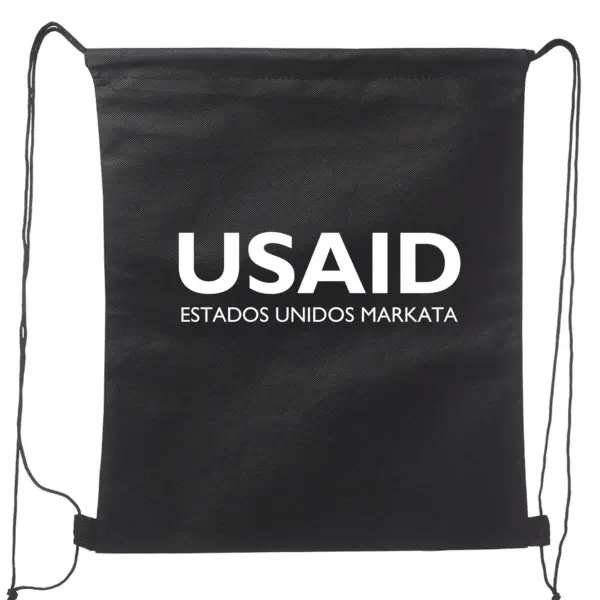 USAID Aymara - Non-Woven Drawstring Backpacks (14.5"x17.5")