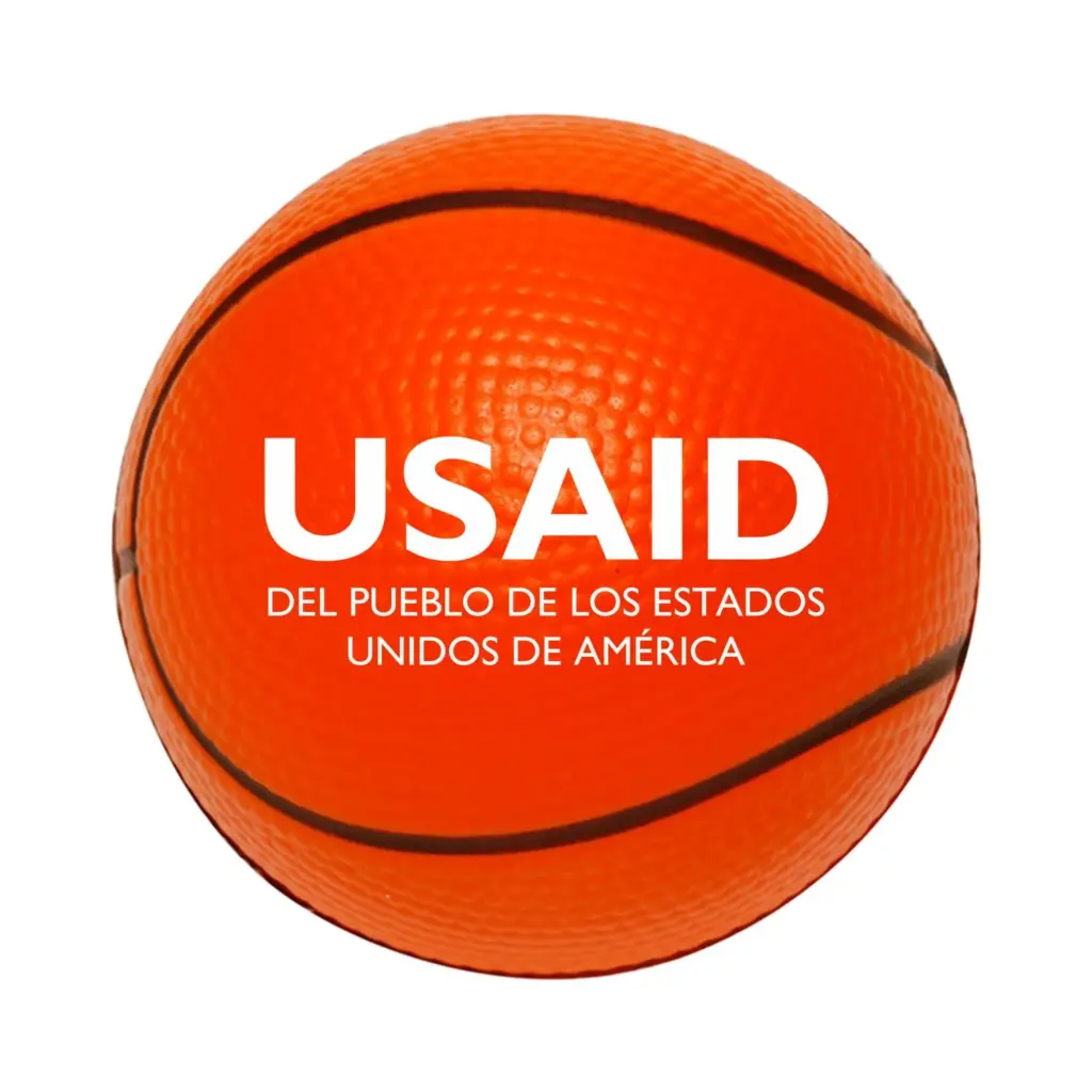 USAID Spanish - Basketball Stress Ball