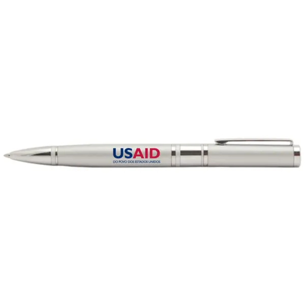 USAID Brazilian Portuguese - Diplomat Metal Ballpoint Pens