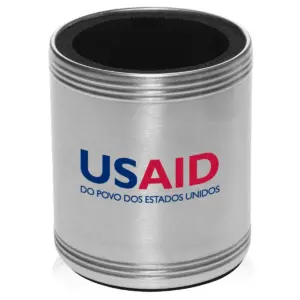 USAID Brazilian Portuguese - Stainless Steel Can Cooler