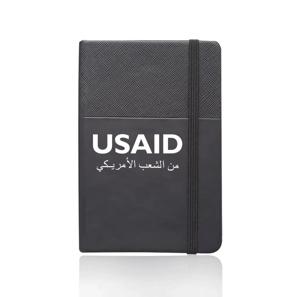 USAID Arabic - Bellingham Hardcover Journals with Band