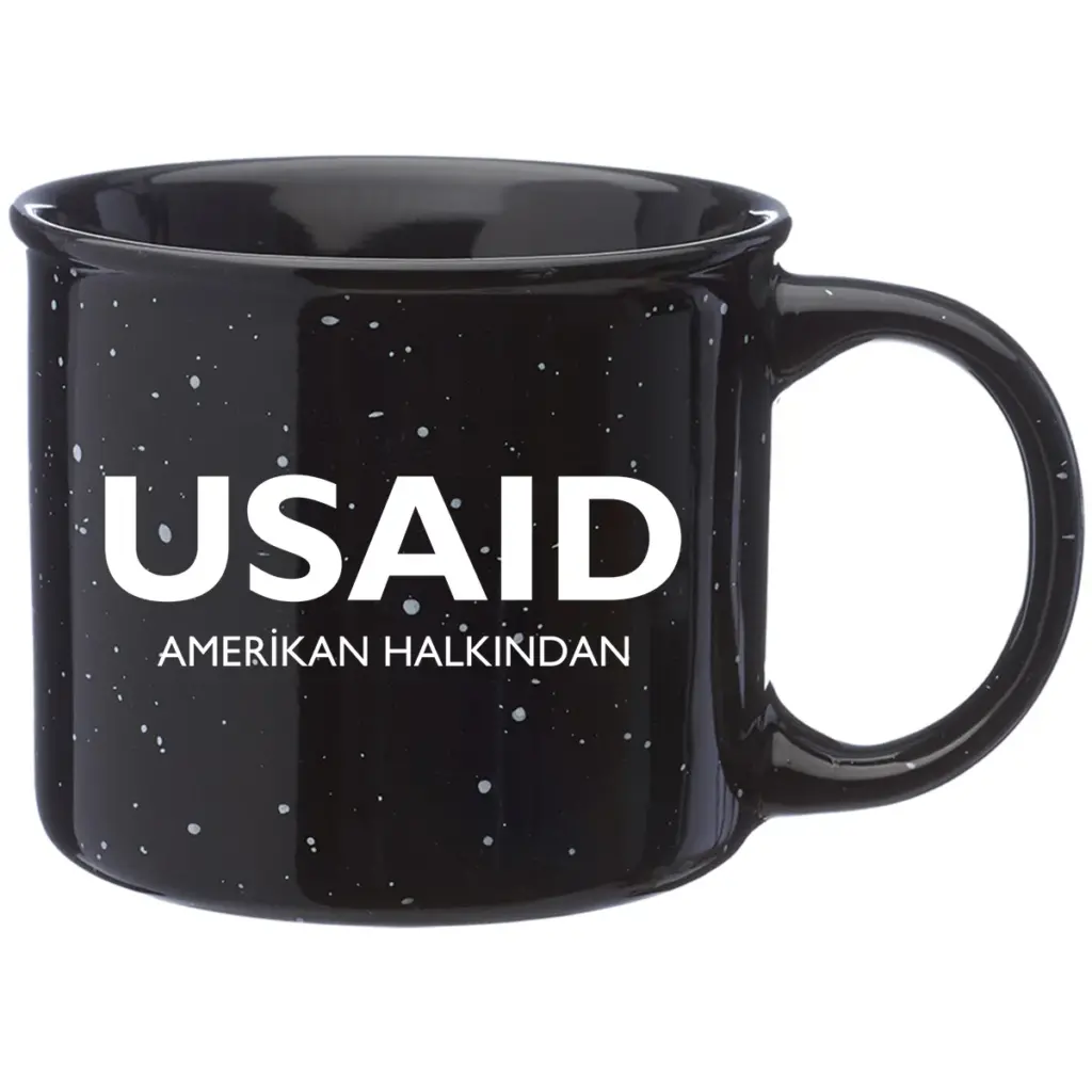 USAID Turkish - 13 Oz. Ceramic Campfire Coffee Mugs