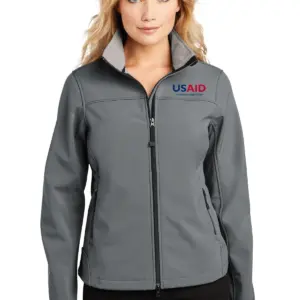 USAID Turkish Port Authority Ladies Glacier Soft Shell Jacket