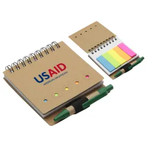 USAID Turkish - Sticky Flag Jotter