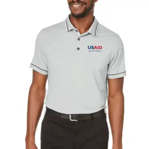USAID Arabic - PUMA GOLF Men's Cloudspun Monarch Polo