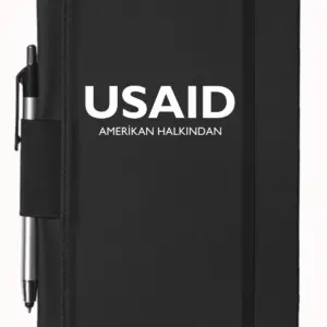 USAID Turkish - 5"x9" Executive Notebooks with Pen