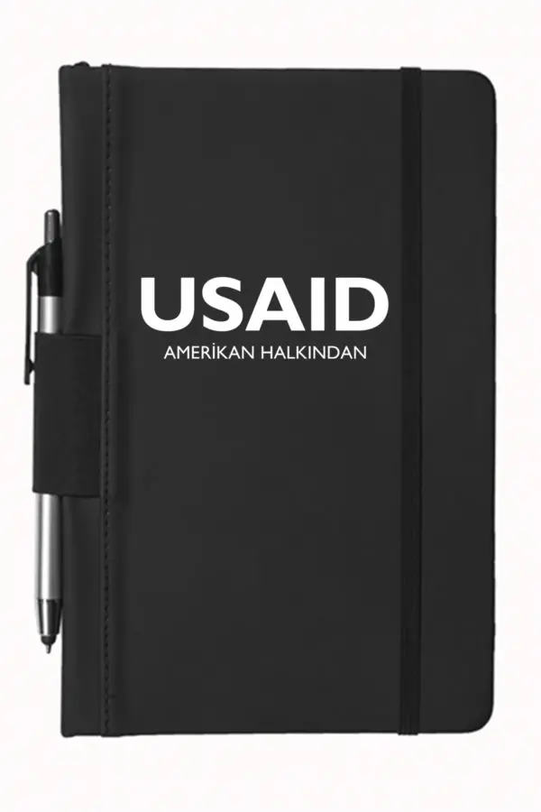 USAID Turkish - 5"x9" Executive Notebooks with Pen