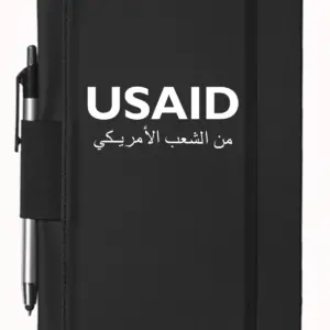 USAID Arabic - 5"x9" Executive Notebooks with Pen