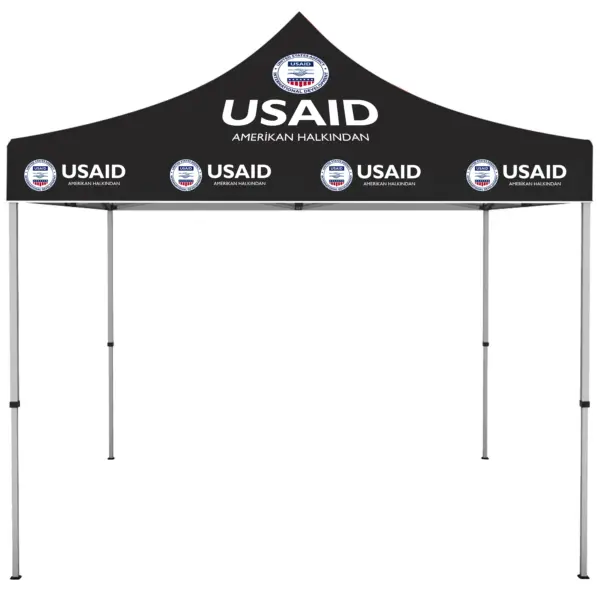 USAID Turkish - ONE CHOICE 10 ft. Steel Canopy Tent Dye-Sub Graphic Package