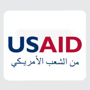 USAID Arabic - Large Rectangle Full Color Mouse Pads (9.25"x7.75"x0.625)