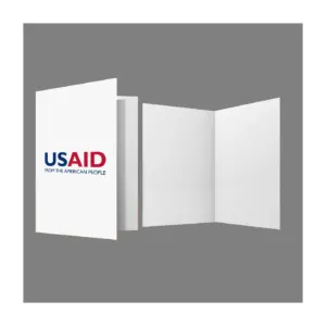 USAID Turkish - Presentation Folder w/ UV Gloss (9"x12")