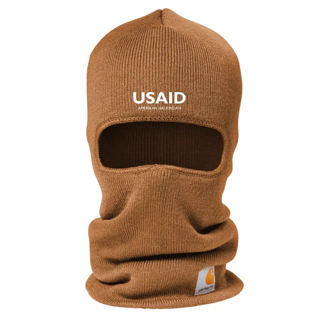 USAID Turkish - Embroidered Carhartt Knit Insulated Face Mask