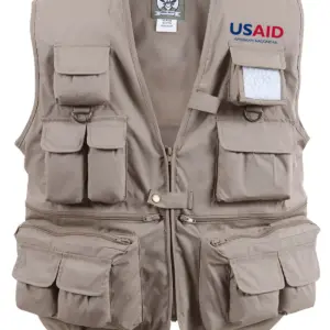 USAID Turkish - Uncle Milty's Khaki Travel Vest Min 12 pcs