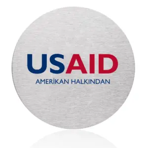 USAID Turkish - Osaka Stainless Steel Round Coasters