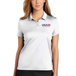 USAID Turkish Nike Golf Ladies Dry Essential Solid Polo Shirt
